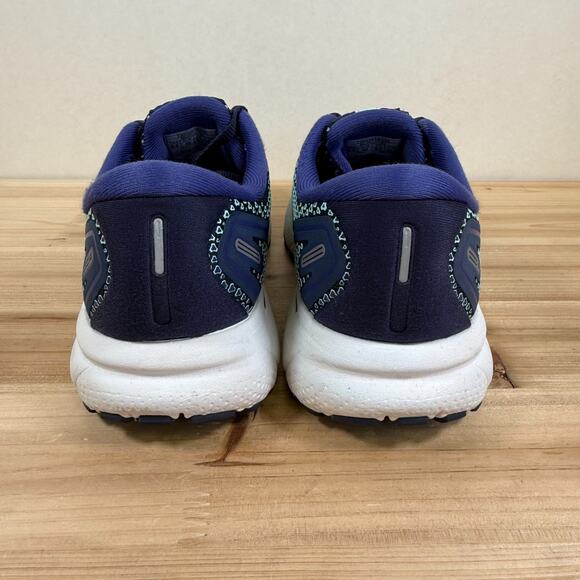 Brooks Ghost 14 Shoes Womens Size 8.5 Navy Blue Cushion Neutral Running Sneakers - Picture 5 of 11